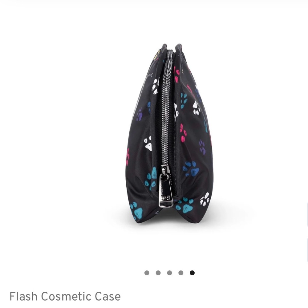 Lug Flash Cosmetics Case in Paws-Black! BNWT!! - Picture 3 of 6